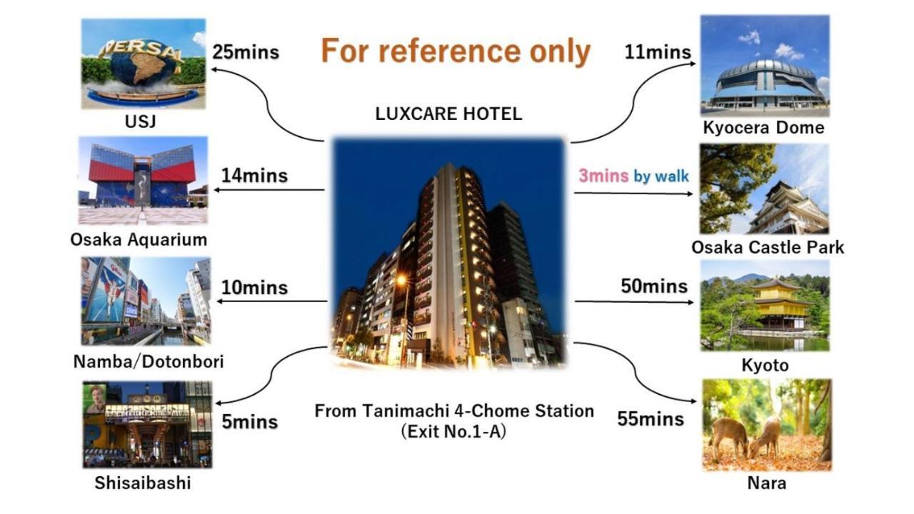 Luxcare Hotel Osaka Exterior photo